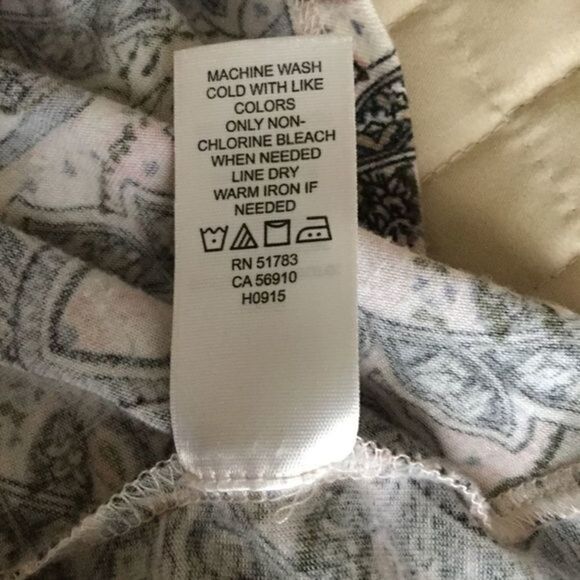 Maurices Lace Trimmed Cris Cross Back Tunic Size Med - Picture 9 of 10